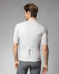 ALÉ Cycling short sleeve jersey - COLOR BLOCK OFF ROAD PRAGMA - ivory