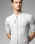 ALÉ Cycling short sleeve jersey - COLOR BLOCK OFF ROAD PRAGMA - ivory