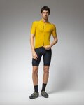 ALÉ Cycling short sleeve jersey - COLOR BLOCK OFF ROAD - yellow