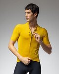 ALÉ Cycling short sleeve jersey - COLOR BLOCK OFF ROAD - yellow