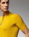 ALÉ Cycling short sleeve jersey - COLOR BLOCK OFF ROAD - yellow