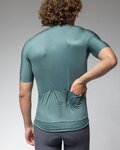 ALÉ Cycling short sleeve jersey - COLOR BLOCK OFF ROAD - green