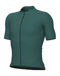 ALÉ Cycling short sleeve jersey - COLOR BLOCK OFF ROAD - green