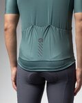 ALÉ Cycling short sleeve jersey - COLOR BLOCK OFF ROAD - green