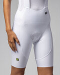 ALÉ Cycling bib shorts - VOLTAGE R-EV1 - white