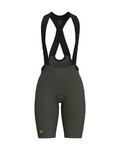 ALÉ Cycling bib shorts - VOLTAGE R-EV1 - green