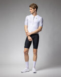 ALÉ Cycling short sleeve jersey - FOLLOW ME PR-E - white