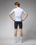 ALÉ Cycling short sleeve jersey - FOLLOW ME PR-E - white