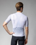ALÉ Cycling short sleeve jersey - FOLLOW ME PR-E - white
