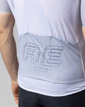 ALÉ Cycling short sleeve jersey - FOLLOW ME PR-E - white