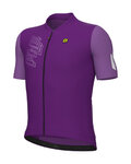 ALÉ Cycling short sleeve jersey - FOLLOW ME PR-E - purple