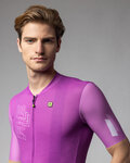 ALÉ Cycling short sleeve jersey - FOLLOW ME PR-E - purple