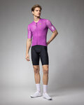 ALÉ Cycling short sleeve jersey - FOLLOW ME PR-E - purple