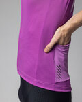 ALÉ Cycling short sleeve jersey - FOLLOW ME PR-E - purple