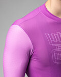 ALÉ Cycling short sleeve jersey - FOLLOW ME PR-E - purple