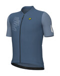 ALÉ Cycling short sleeve jersey - FOLLOW ME PR-E - blue