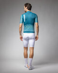 ALÉ Cycling short sleeve jersey - FOLLOW ME PR-E - turquoise