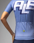 ALÉ Cycling short sleeve jersey - SAUVAGE PR-E - blue/white