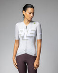 ALÉ Cycling short sleeve jersey - SAUVAGE PR-E - ivory
