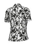 ALÉ Cycling short sleeve jersey - ESSENZA PRAGMA - white/black