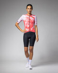 ALÉ Cycling short sleeve jersey - PALM PR-E - red/white