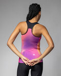 ALÉ Cycling sleeveless jersey - AURORA PRAGMA - pink/purple