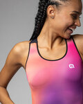ALÉ Cycling sleeveless jersey - AURORA PRAGMA - pink/purple