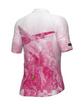 ALÉ Cycling short sleeve jersey - QUARTZ PR-E - white/pink