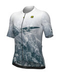 ALÉ Cycling short sleeve jersey - QUARTZ PR-E - white/green