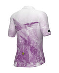 ALÉ Cycling short sleeve jersey - QUARTZ PR-E - white/purple