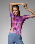 ALÉ Cycling short sleeve jersey - JARDINA PR-E - multicolour
