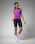 ALÉ Cycling short sleeve jersey - FOLLOW ME PR-E - cyclamen