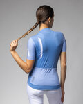 ALÉ Cycling short sleeve jersey - FOLLOW ME PR-E - blue