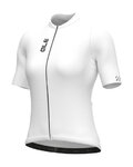 ALÉ Cycling short sleeve jersey - COLOR BLOCK PRAGMA - white