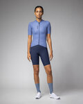 ALÉ Cycling short sleeve jersey - COLOR BLOCK PRAGMA - blue