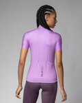 ALÉ Cycling short sleeve jersey - COLOR BLOCK PRAGMA - purple