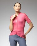 ALÉ Cycling short sleeve jersey - PRAGMA COLOR BLOCK - pink