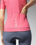 ALÉ Cycling short sleeve jersey - PRAGMA COLOR BLOCK - pink