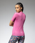 ALÉ Cycling short sleeve jersey - PRAGMA COLOR BLOCK - pink