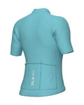 ALÉ Cycling short sleeve jersey - PRAGMA COLOR BLOCK - turquoise