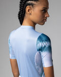ALÉ Cycling short sleeve jersey - ATMOSFERA PR-E - white/blue