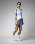 ALÉ Cycling short sleeve jersey - ATMOSFERA PR-E - white/purple