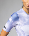 ALÉ Cycling short sleeve jersey - ATMOSFERA PR-E - white/purple