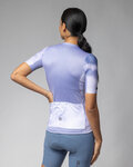ALÉ Cycling short sleeve jersey - ATMOSFERA PR-E - white/purple