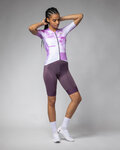 ALÉ Cycling short sleeve jersey - ATMOSFERA PR-E - white/pink