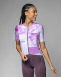 ALÉ Cycling short sleeve jersey - ATMOSFERA PR-E - white/pink