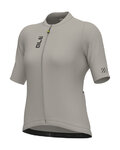 ALÉ Cycling short sleeve jersey - COLOR BLOCK OFF ROAD PRAGMA - ivory