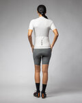 ALÉ Cycling short sleeve jersey - COLOR BLOCK OFF ROAD PRAGMA - ivory