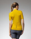 ALÉ Cycling short sleeve jersey - PRAGMA COLOR BLOCK OFF ROAD - yellow
