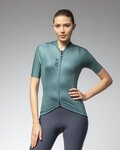 ALÉ Cycling short sleeve jersey - PRAGMA COLOR BLOCK OFF ROAD - green